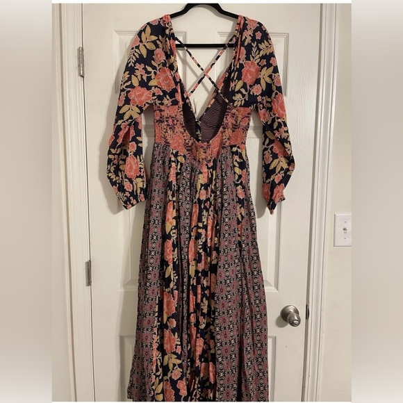 Free People A New Way Maxi Dress Size L - Picture 4 of 8